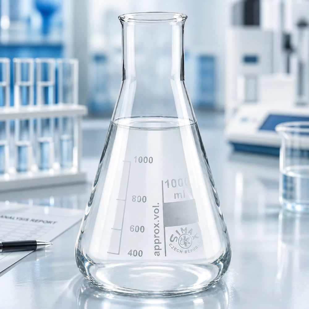 Erlenmeyerkolben 200ml Weithals Weithals Laborkolben 200ml aus klarem Borosilikatglas für optimale Sichtbarkeit