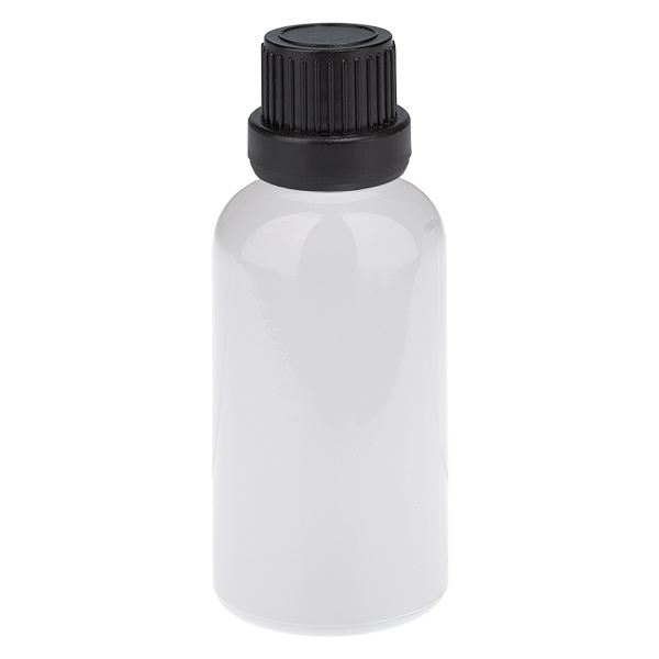 30ml Flasche 11mm Schraubverschluss schwarz Originalitätsverschluss WhiteLine UT18/30 30ml Flasche 11mm Schraubverschluss schwarz Originalitätsverschluss WhiteLine UT18/30