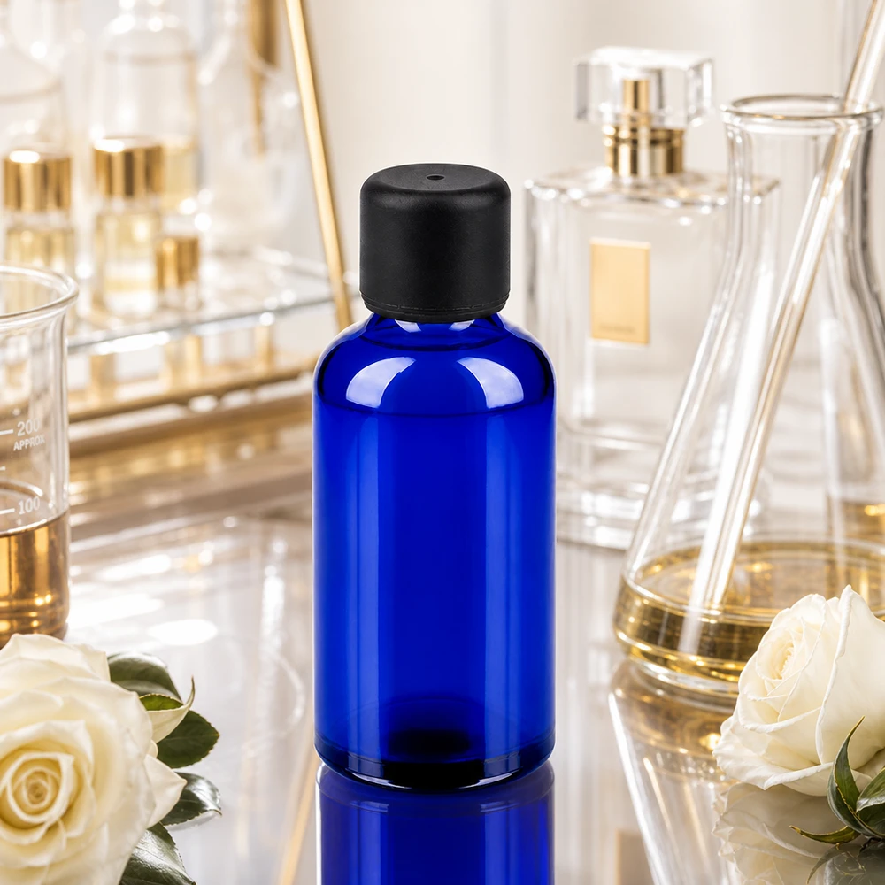 Premium Glasflasche 50ml in Apothekenqualität mit chemieresistentem Material für pharmazeutische Lösungen