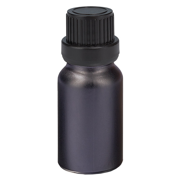 10ml Flasche 11mm Schraubverschluss schwarz Originalitätsverschluss BlackLine UT18/10 10ml Flasche 11mm Schraubverschluss schwarz Originalitätsverschluss BlackLine UT18/10