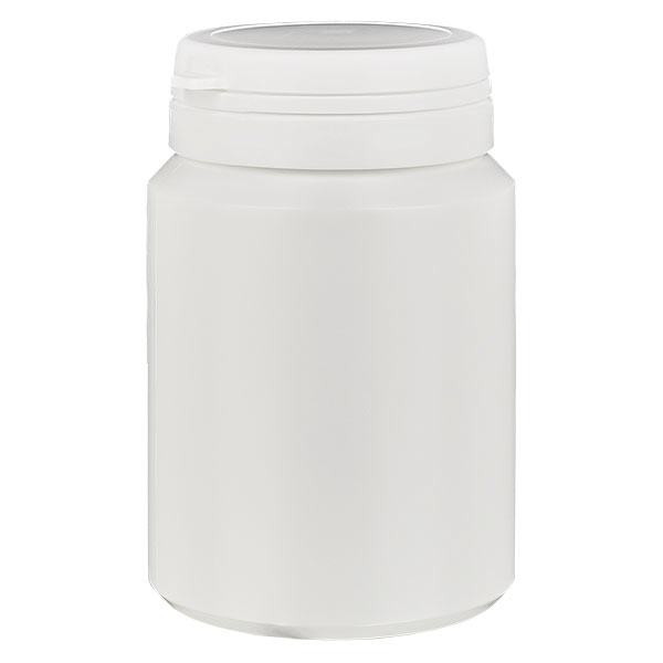 Kapselbox 150 ml weiß mit Jaycap Originalitätsverschluss weiß Kapselbox 150 ml weiß mit Jaycap Originalitätsverschluss weiß