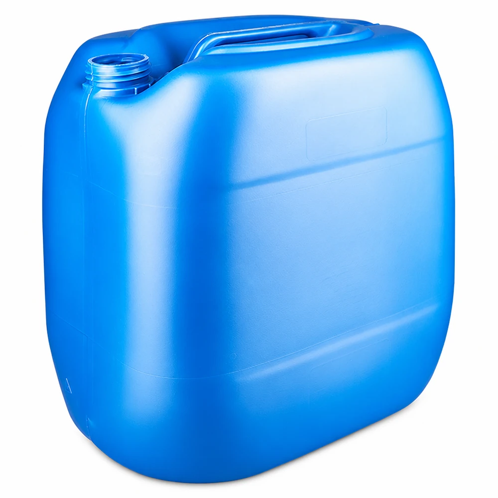 Kanister 30 Liter blau ohne Verschluss Blauer 30 Liter Kanister aus stabilem Polyethylen ohne Verschluss stapelbar