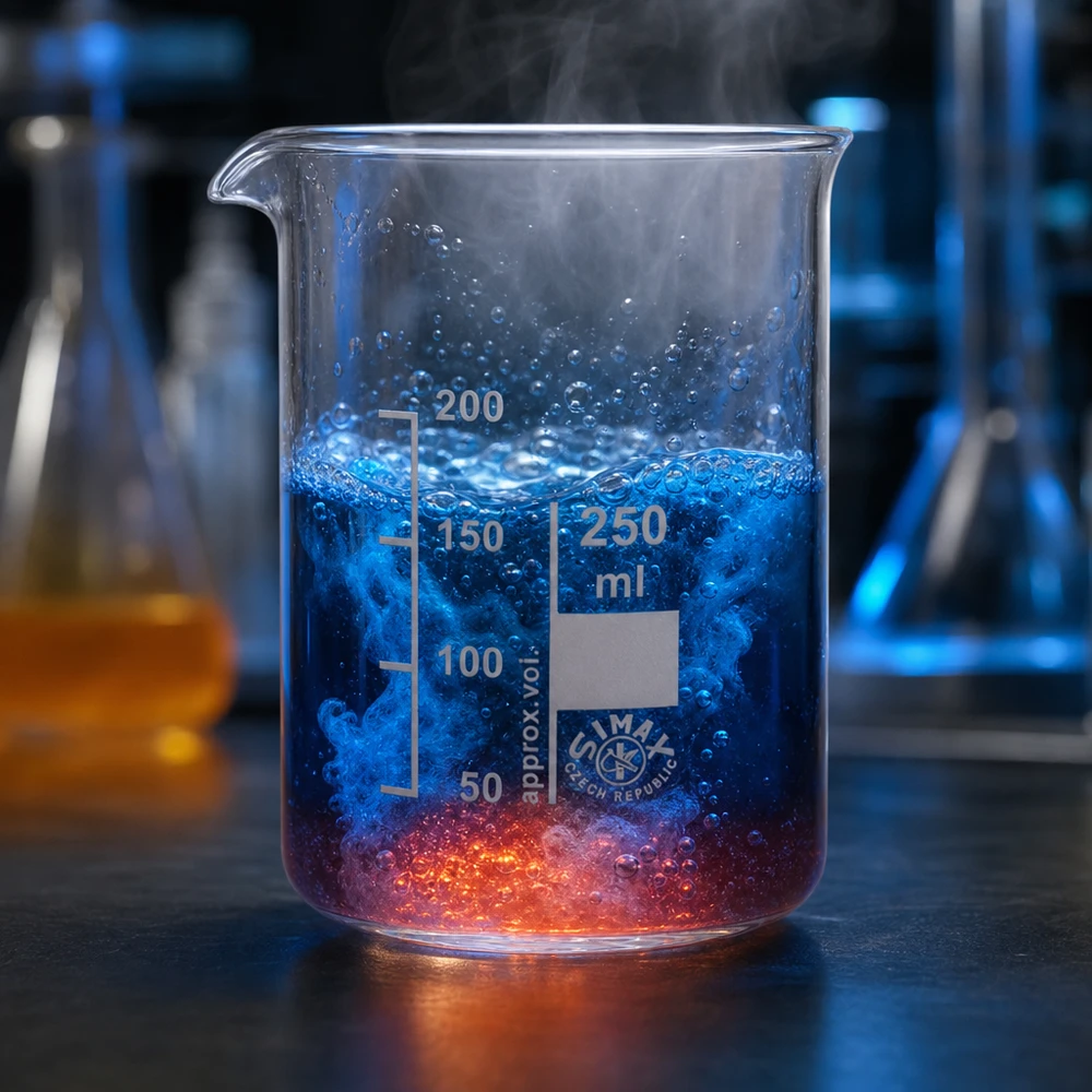 Kompaktes Laborbecherglas 250ml niedrige Form perfekt für Arbeitsplätze mit wenig Raum
