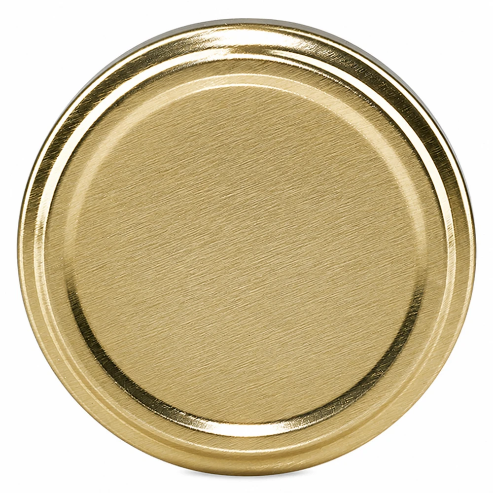 UNiTWIST TO66 gold, BioSeal, BPA-NI, unitemp Goldener TO66 Schraubdeckel UNiTWIST BPA-NI unitemp für Konservengläser