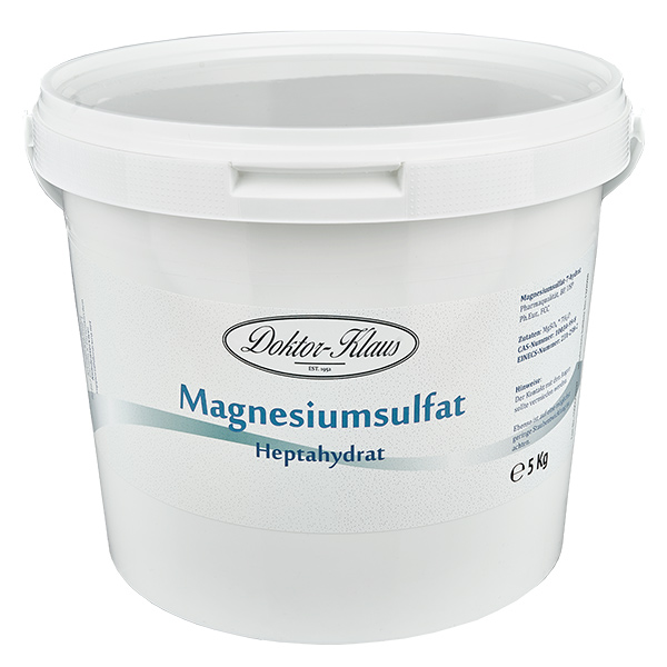 Magnesiumsulfat (7-hydrat) 5kg Doktor-Klaus Magnesiumsulfat (7-hydrat) 5kg Doktor-Klaus