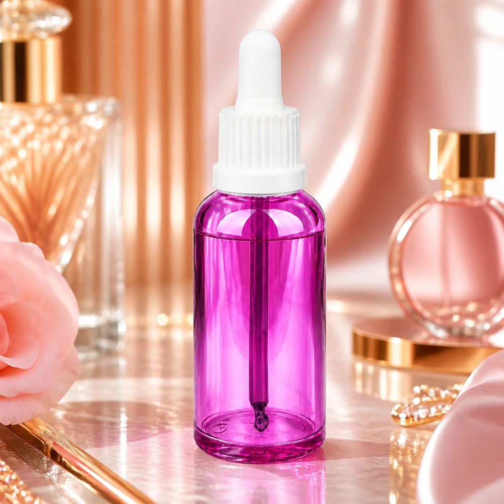 50ml Pipettenflasche Purple Line Serie mit optimaler Größe für den täglichen Gebrauch