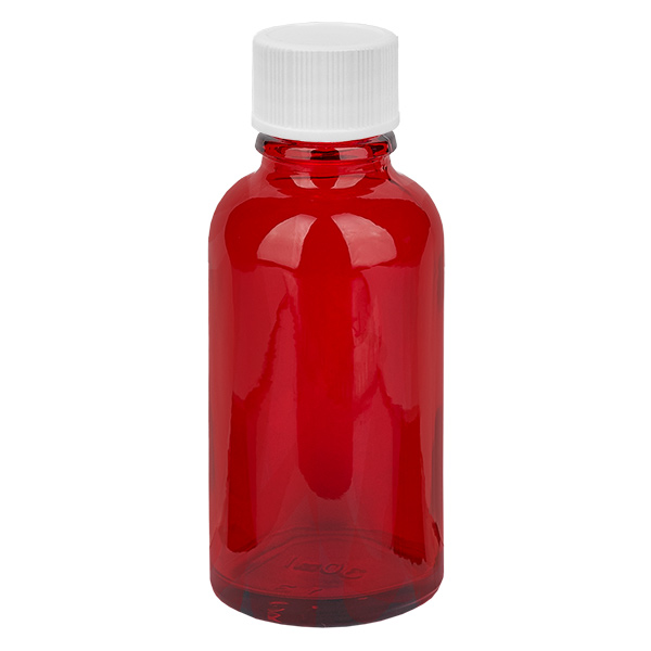 30ml Flasche 11mm Schraubverschluss weiß Standard RedLine UT18/30 30ml Flasche 11mm Schraubverschluss weiß Standard RedLine UT18/30