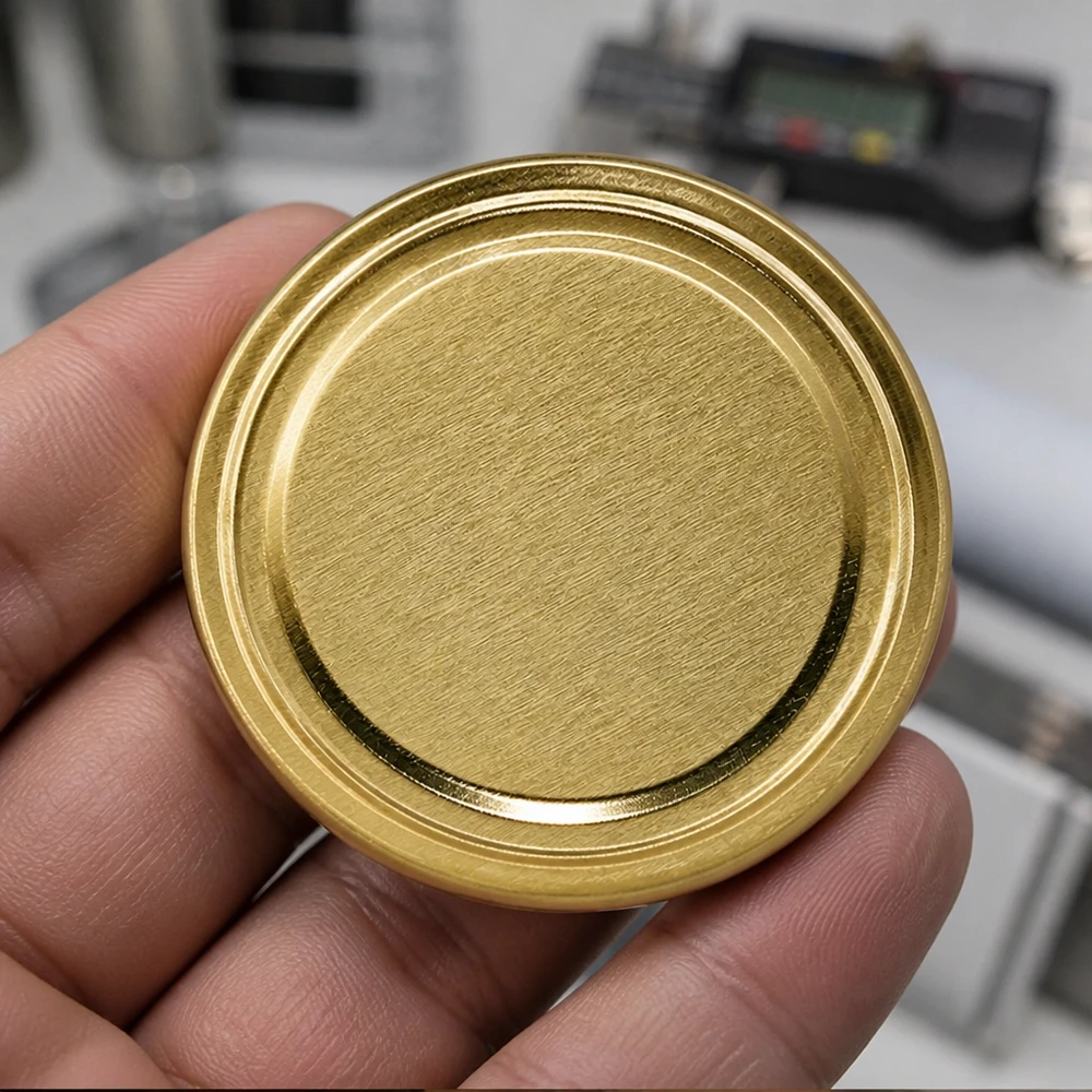 UniTwist BasicSeal TO63 Metalldeckel 63mm gold lebensmittelecht Einmachglas