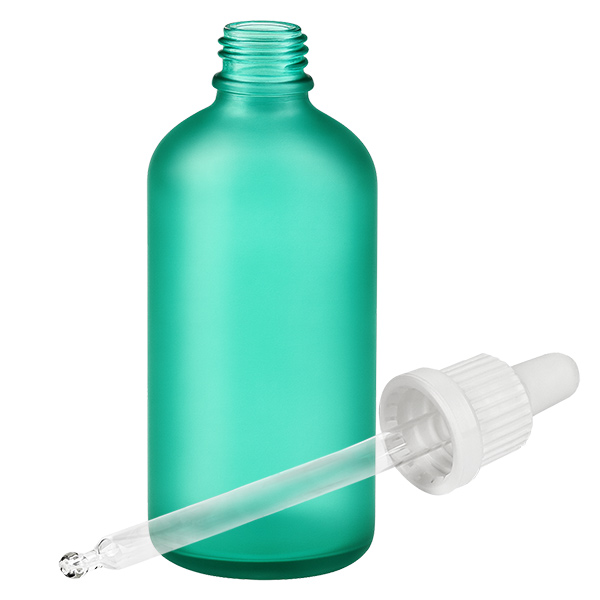 100ml Pipettenflasche weiß Originalitätsverschluss GreenLine UT18/100 100ml Pipettenflasche weiß Originalitätsverschluss GreenLine UT18/100