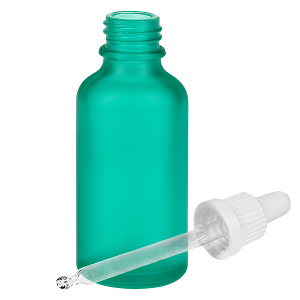 50ml Pipettenflasche weiß Originalitätsverschluss GreenLine UT18/50 50ml Pipettenflasche weiß Originalitätsverschluss GreenLine UT18/50