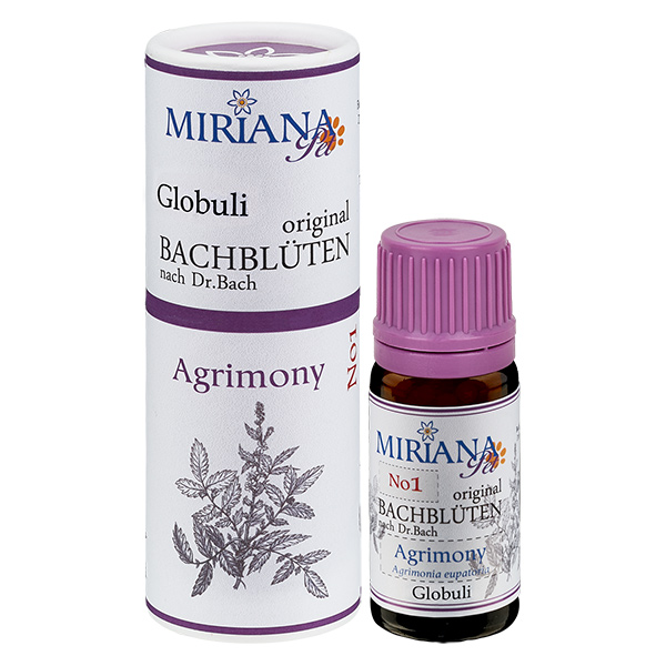 1 Agrimony, 10g Globuli, MirianaPet. 1 Agrimony, 10g Globuli, MirianaPet.