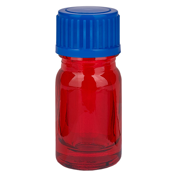5ml Flasche 11mm Schraubverschluss blau Standard RedLine UT18/5