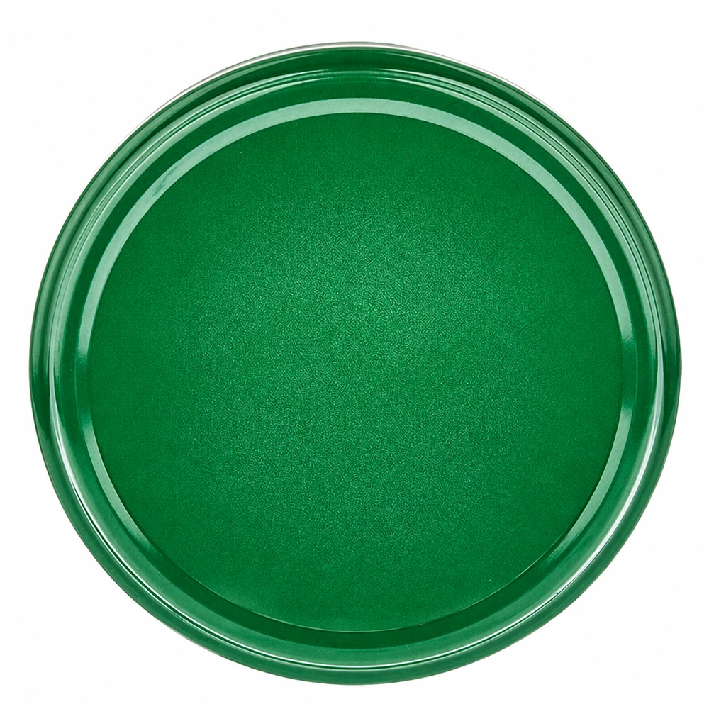 82mm BasicSeal Deckel grün (TO82) UNiTWIST UNiTWIST TO82 BasicSeal 82mm grüner Schraubdeckel Draufsicht Einmachglas