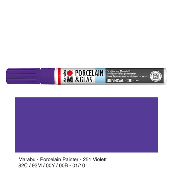 Malstift Violett 1-2mm für Glas/Porzellan Malstift Violett 1-2mm für Glas/Porzellan