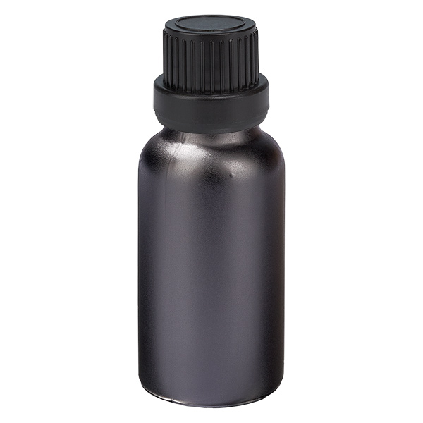 20ml Flasche 11mm Schraubverschluss schwarz Originalitätsverschluss BlackLine UT18/20