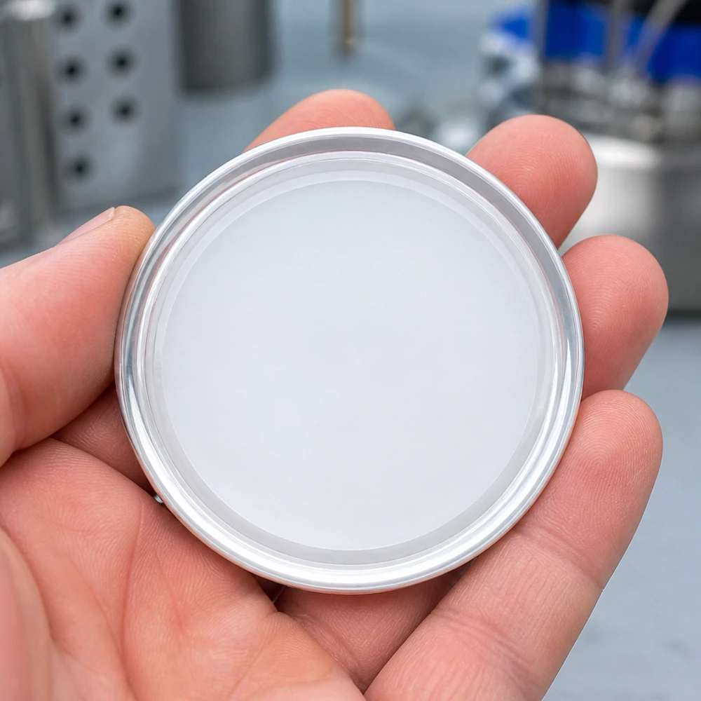 Weißer Einmachglas-Deckel 66mm BasicSeal TO66 UNiTWIST mit glatter Dichtfläche