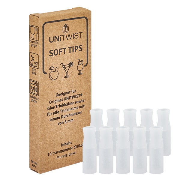 Softtips (10er Schachtel) für Trinkhalme UNiTWIST Softtips (10er Schachtel) für Trinkhalme UNiTWIST