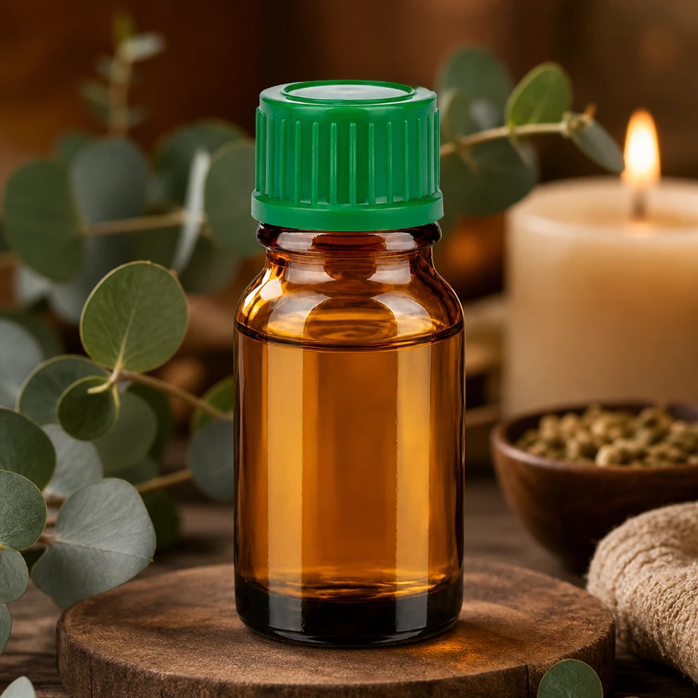 10ml Glasflasche braun mit grünem Deckel perfekt portioniert für Reise und Handgepäck