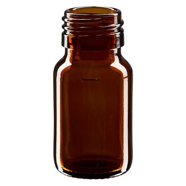 30ml Medizinflasche braun, ohne Verschluss PP28 ApoGlas