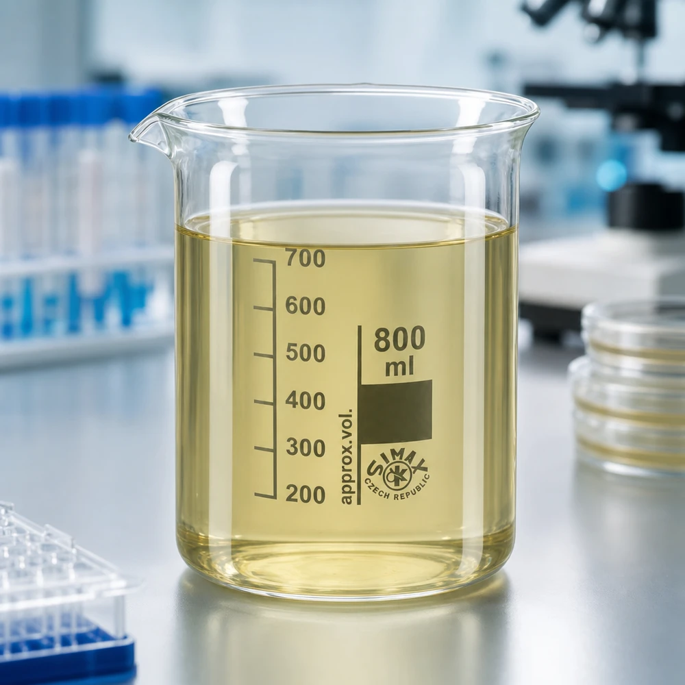 Becherglas 800ml Borosilikatglas, niedrige Form Universelles Becherglas 800ml Borosilikatglas für analytische Chemie und Forschungsarbeiten