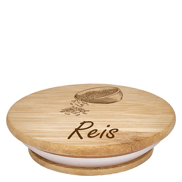Holzdeckel "Reis" für WECK RR100 Holzdeckel "Reis" für WECK RR100