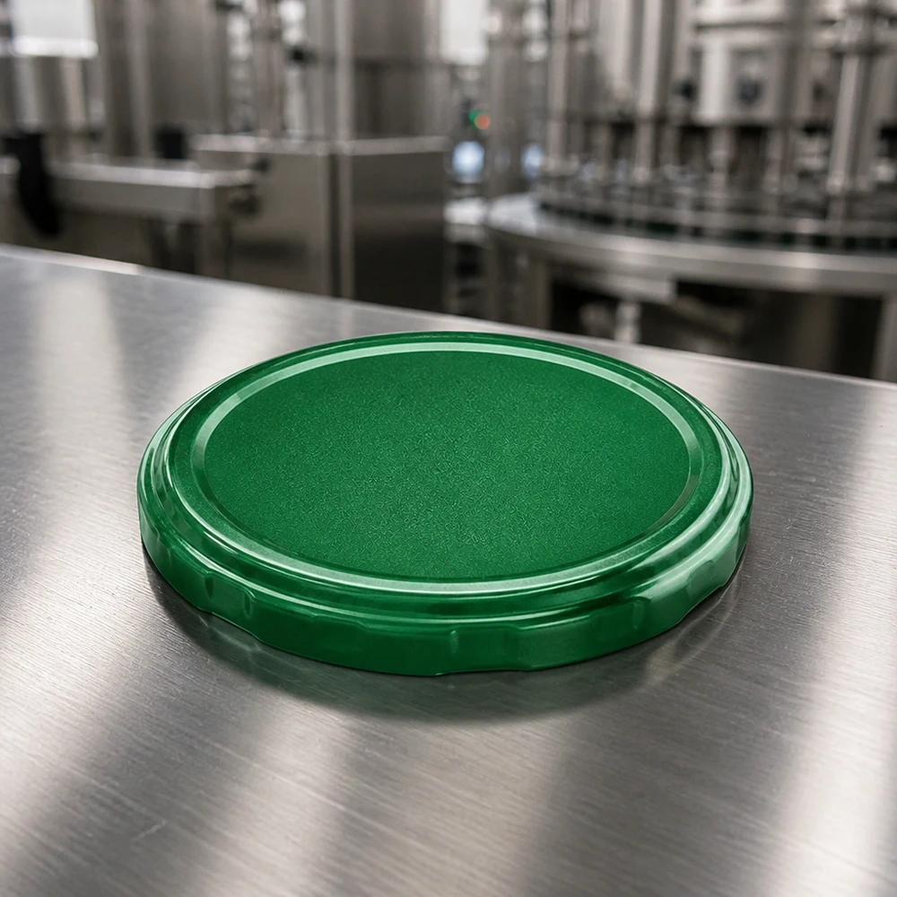 Twist-Off Verschluss 82mm in Grün für Konservengläser BasicSeal UNiTWIST TO82