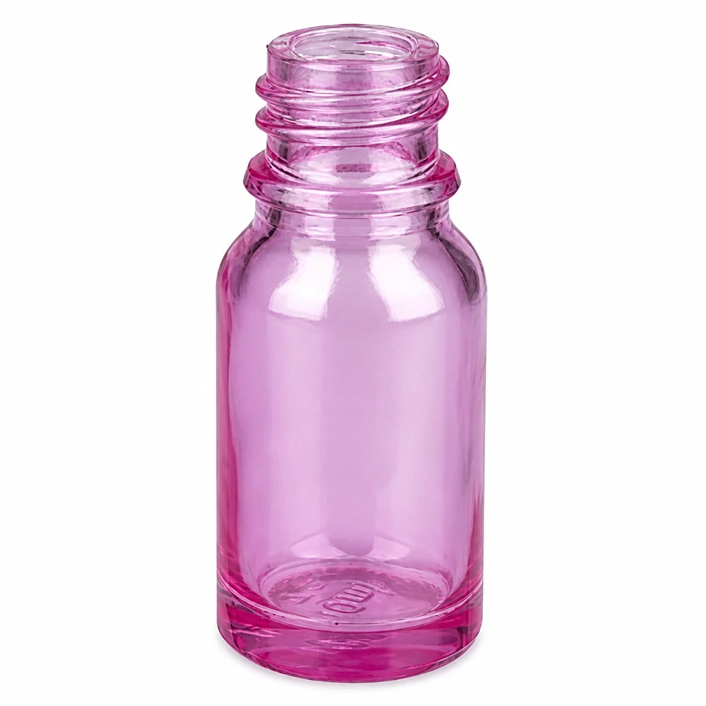 10ml Sprayflasche weiss/transparent Standard PurpleLine UT18/10 Stilvolle Mini-Sprayflasche 10ml mit UV-Schutz durch violette Glasfärbung