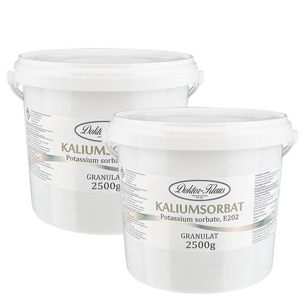 Kaliumsorbat (Potassium Sorbate) 5kg Doktor-Klaus Kaliumsorbat (Potassium Sorbate) 5kg Doktor-Klaus