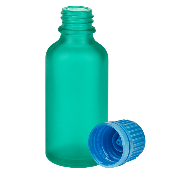 50ml Flasche 11mm Schraubverschluss blau Originalitätsverschluss GreenLine UT18/50 50ml Flasche 11mm Schraubverschluss blau Originalitätsverschluss GreenLine UT18/50