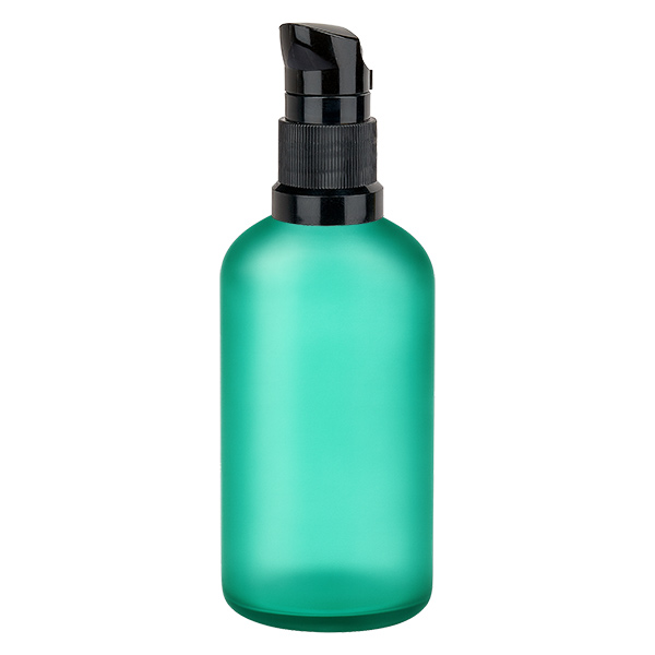 100ml Pumpflasche schwarz Standardverschluss GreenLine UT18/100 100ml Pumpflasche schwarz Standardverschluss GreenLine UT18/100