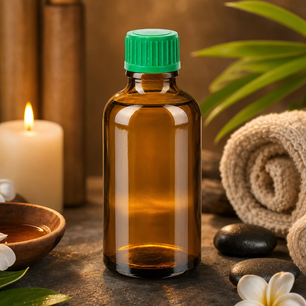 Handliche 50ml Dosierflasche mit ergonomischem Design für einfache Handhabung