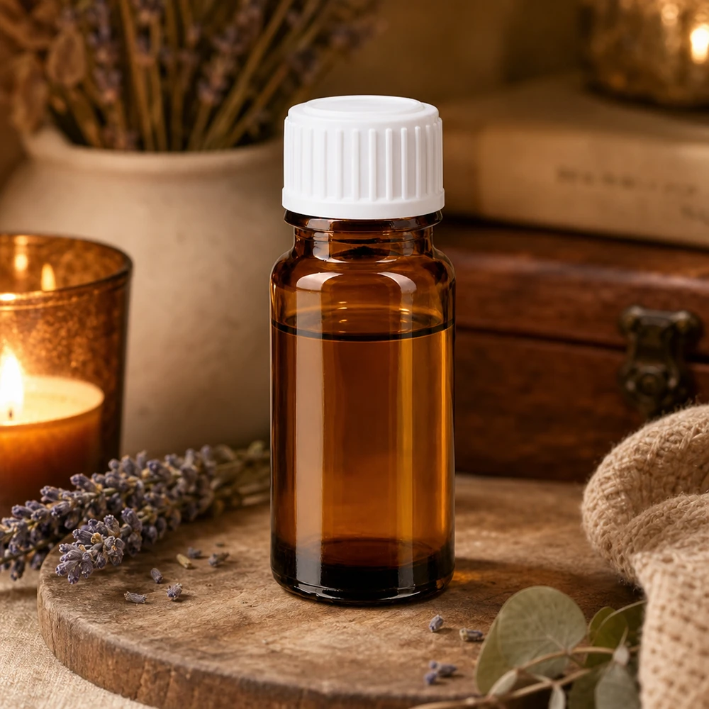 Apothekenflasche braun 10ml Schraubverschluss weiß Standard Apothekerflasche Braunglas 10ml Fassungsvermögen mit weißem Originalitätsverschluss