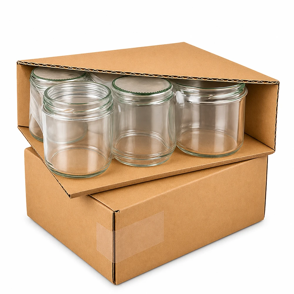 795ml Rundglas + BasicSeal Deckel Herz rosa UNiTWIST Einmachgläser 795ml im Karton Verpackung Versand leere Rundgläser mit Twist-Off Deckeln Vorratsgläser Set