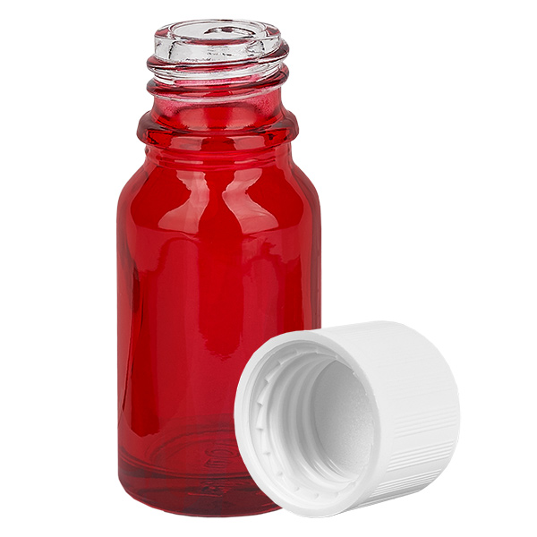 10ml Flasche 11mm Schraubverschluss weiß Standard Kindersicherung RedLine UT18/10 10ml Flasche 11mm Schraubverschluss weiß Standard Kindersicherung RedLine UT18/10
