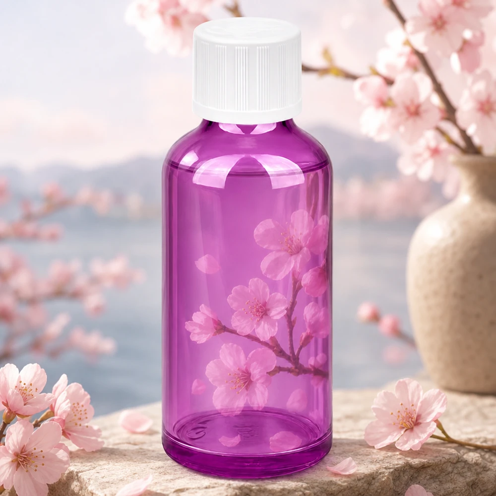 50ml Tropfflasche 1.2mm weiß Standard Kindersicher PurpleLine.UT18/50 Transparente lila Tropfflasche 50ml mit rutschfestem Verschluss für sichere Handhabung flüssiger Substanzen