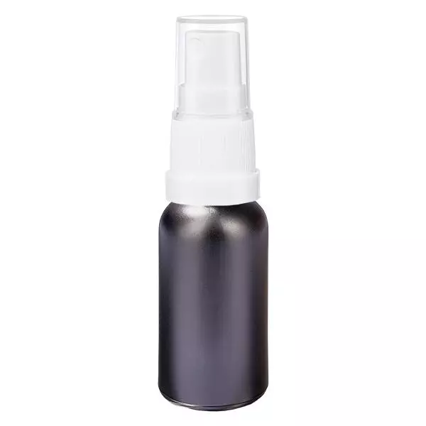 30ml Sprayflasche mit weißem Verschluss BlackLine UT18/30 30ml Sprayflasche mit weißem Verschluss BlackLine UT18/30