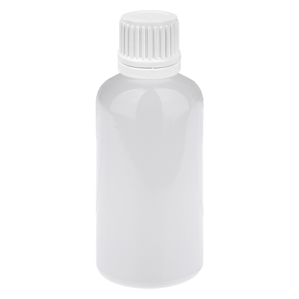50ml Tropfflasche 0.7mm weiß Originalitätsverschluss WhiteLine UT18/50 50ml Tropfflasche 0.7mm weiß Originalitätsverschluss WhiteLine UT18/50
