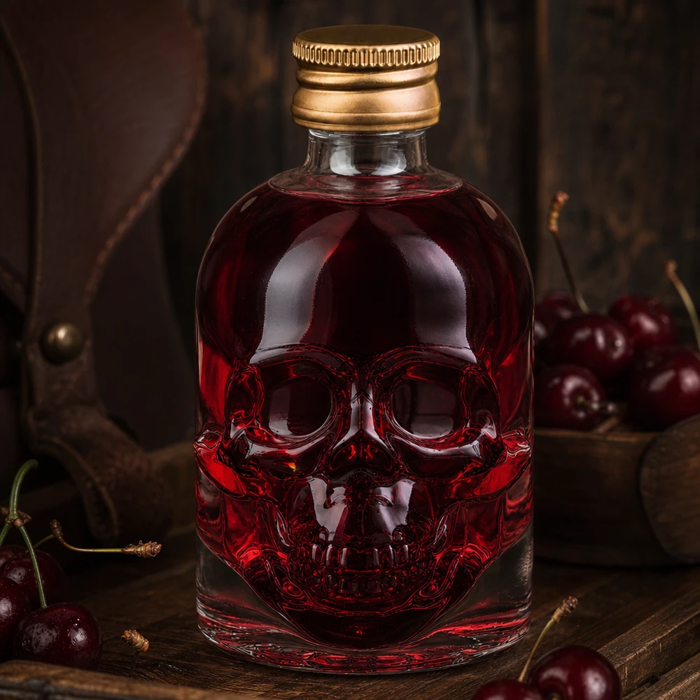 50ml Glasflasche "Hector" + Schraubverschluss gold UNiTWIST Elegante 50ml Glasflasche Hector mit goldenem UNiTWIST für exklusive Liköre und Schnäpse