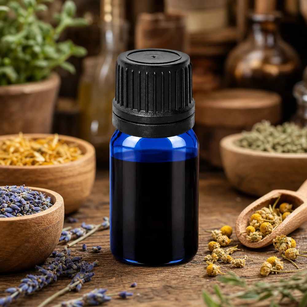 Handliche Tropfflasche 5ml BlueLine Serie perfekt für Reisen und unterwegs dosieren