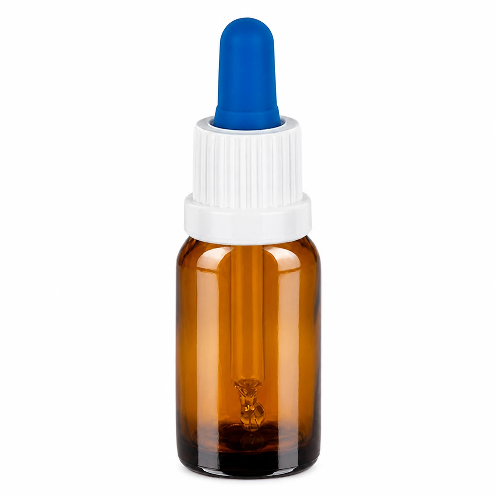 Professionelle 10ml Pipettenflasche BrownLine für sichere Aufbewahrung von Flüssigkeiten