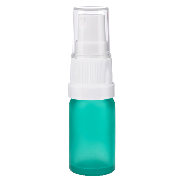 10ml Sprayflasche weiß/transparent Standardverschluss GreenLine UT18/10