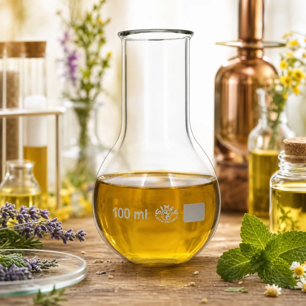 Rundkolben 100ml Weithals Laborglasware Rundkolben 100ml mit Weithals perfekt für organische Synthesen