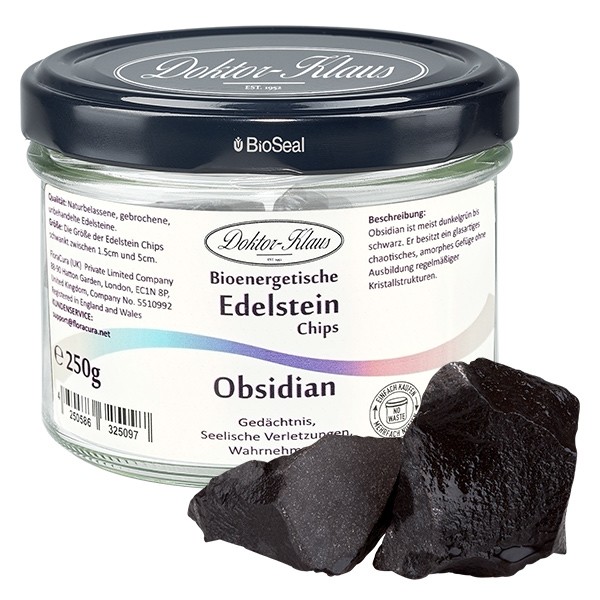 Obsidian Natur Edelsteine Doktor-Klaus noWaste