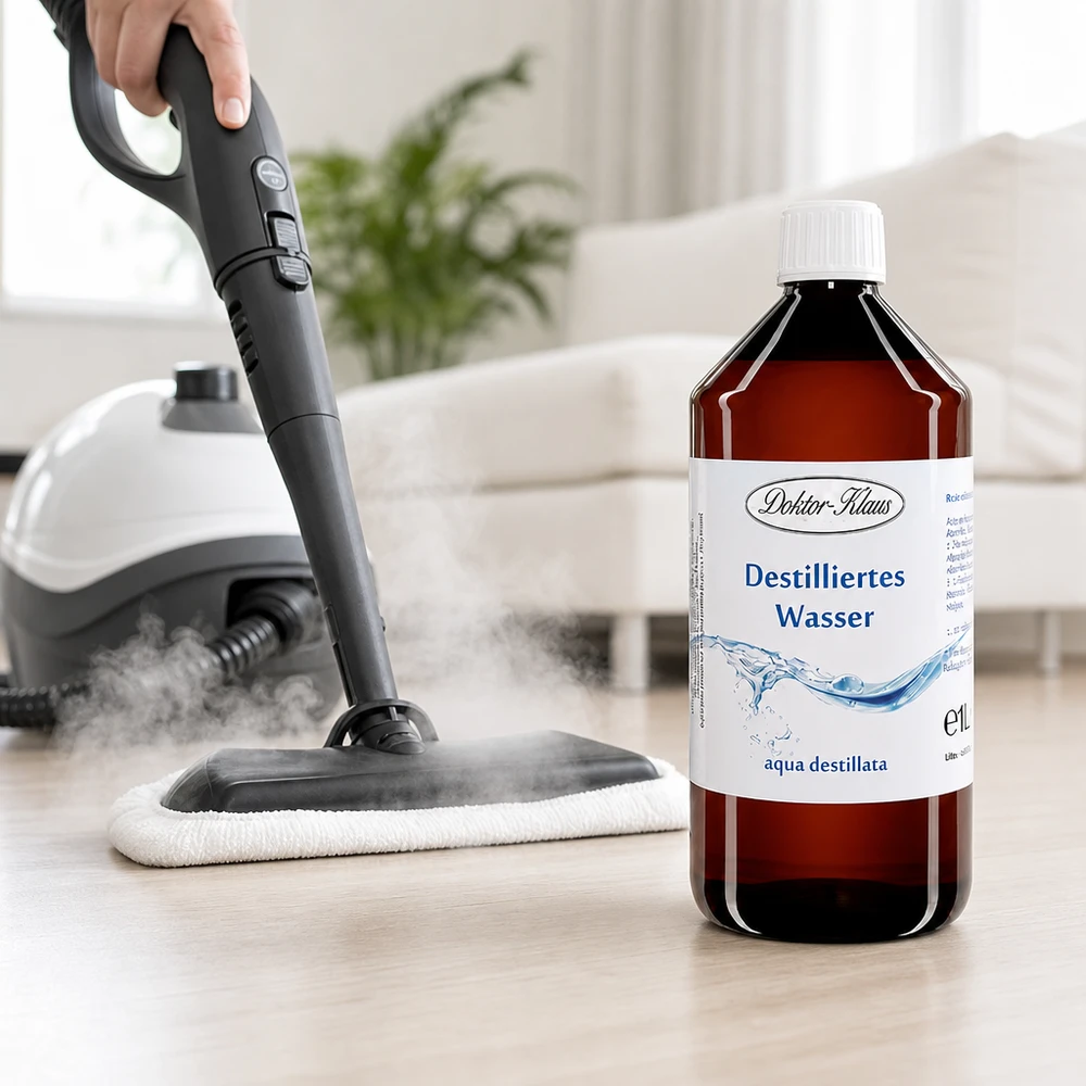 Destilliertes Wasser 1L Doktor-Klaus Destilliertes Wasser 1L Doktor-Klaus