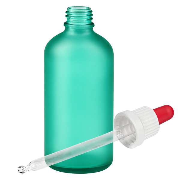 100ml Pipettenflasche weiß/rot Originalitätsverschluss GreenLine UT18/100 100ml Pipettenflasche weiß/rot Originalitätsverschluss GreenLine UT18/100