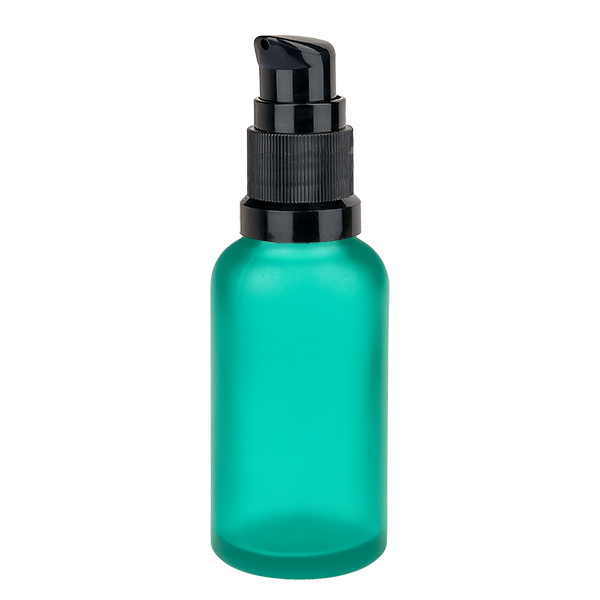30ml Pumpflasche schwarz Standardverschluss GreenLine UT18/30