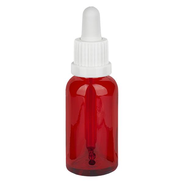 30ml Pipettenflasche weiß Originalitätsverschluss RedLine UT18/30 30ml Pipettenflasche weiß Originalitätsverschluss RedLine UT18/30