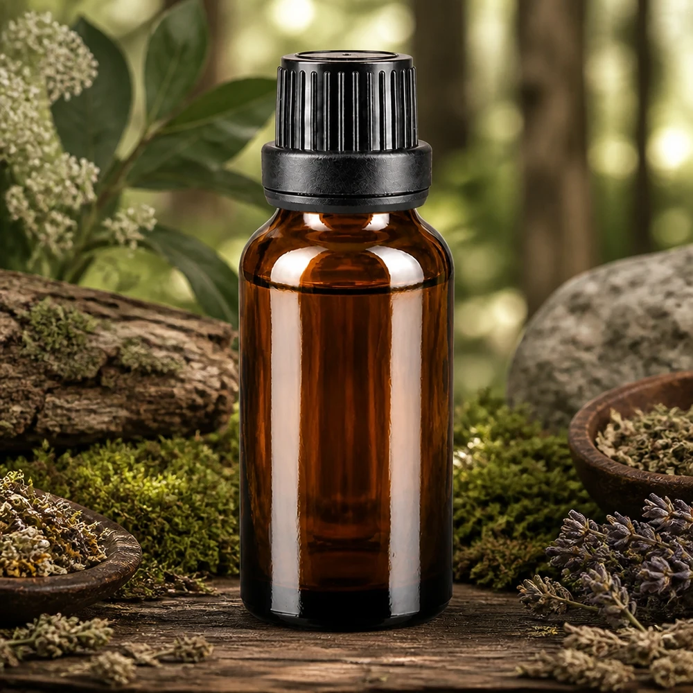 Apothekenflasche braun 20ml Tropfverschluss Giessring 2mm schwarz Originalitätsverschluss Lichtgeschützte 20ml Tropfflasche Braunglas mit 2mm Öffnung für Tinkturen und Aromaöle