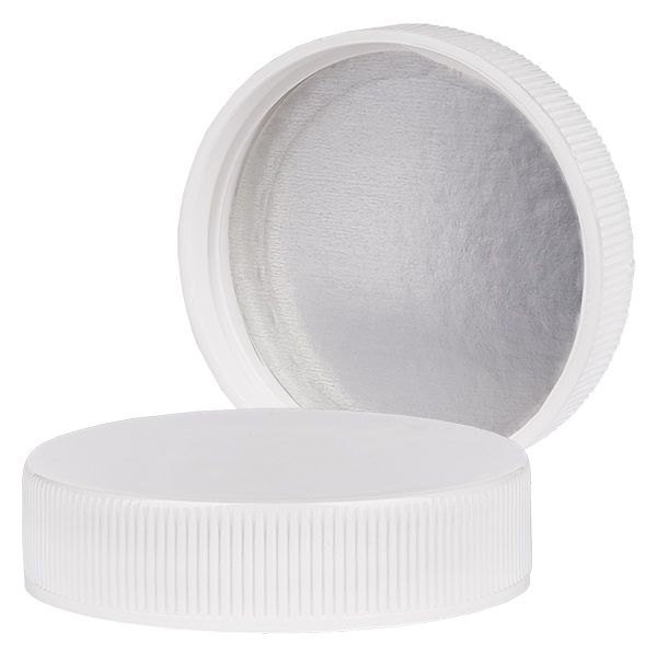 Schraubdeckel 38mm weiß IHS für Petpacker Schraubdeckel 38mm weiß IHS für Petpacker