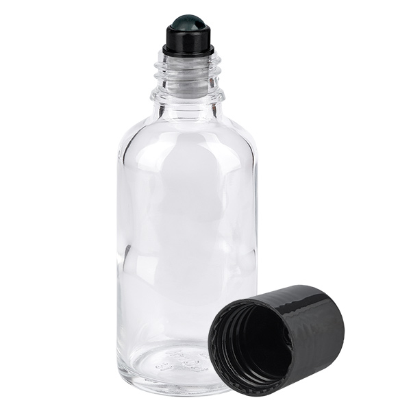 50ml Roll-On Flasche schwarz Standardverschluss ClearLine UT18/50 50ml Roll-On Flasche schwarz Standardverschluss ClearLine UT18/50
